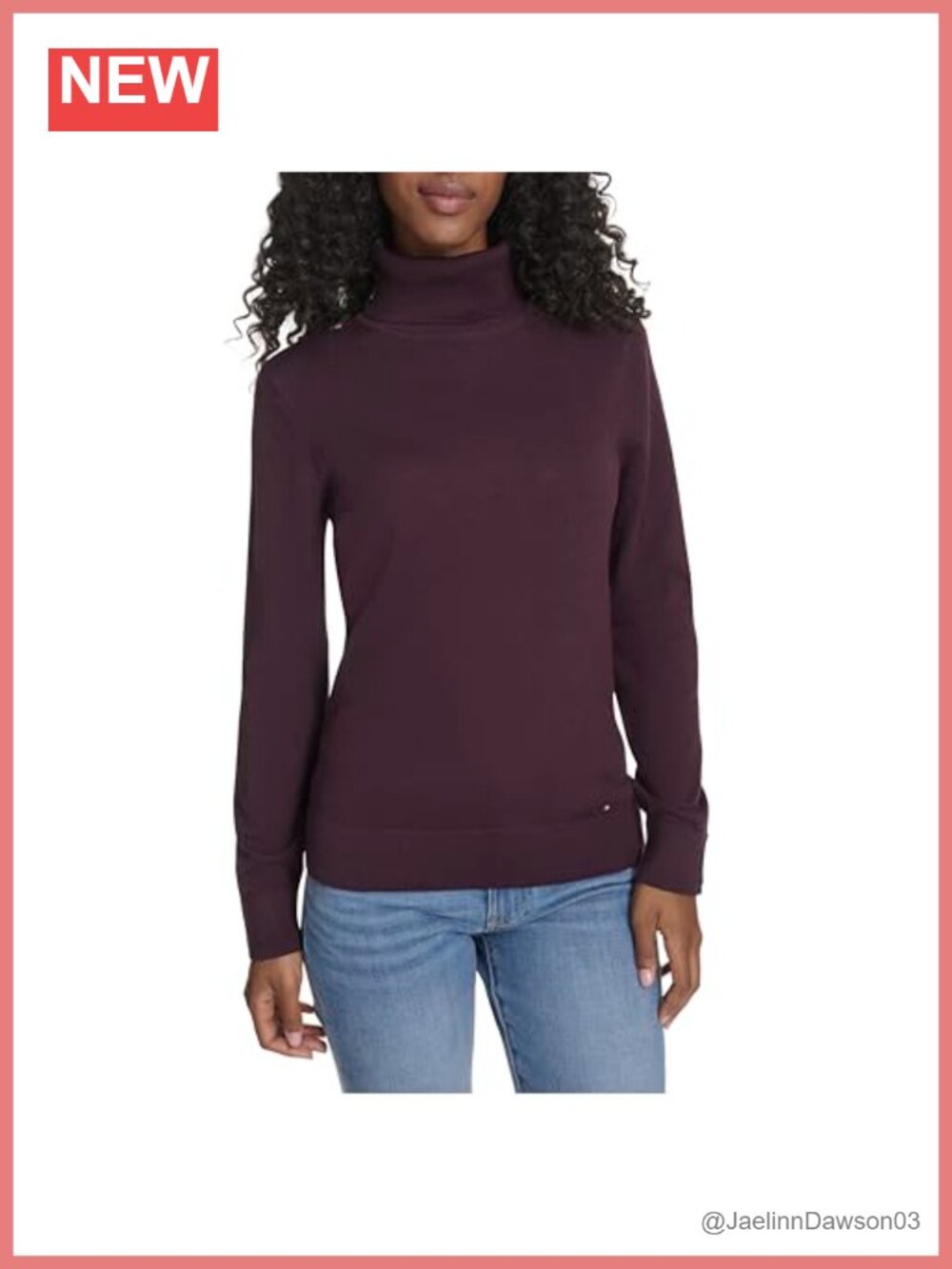 Cotton Lightweight Turtleneck Sweater Long Sleeve Pullover